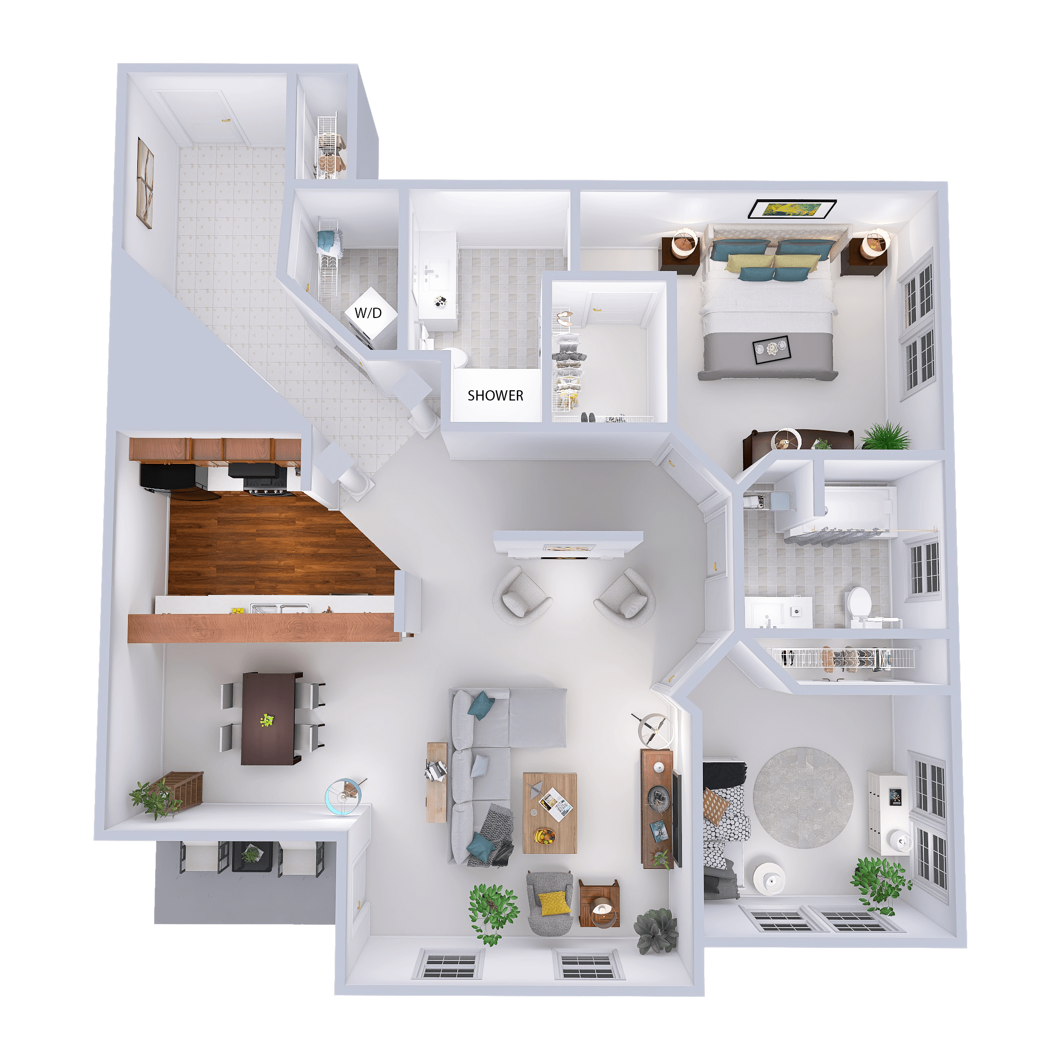 16505 W Wisconsin Ave 1-2 Beds Apartment, Townhouse, West Suburbs for Rent - Photo Gallery 35